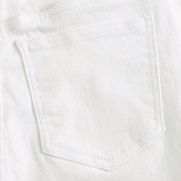 Teen Girls Button Raw Hem Skinny Jeans - Picture 3 of 5